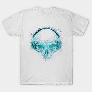 Skull Music Splash! T-Shirt